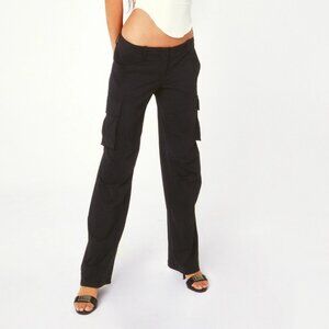 Miaou Raven Cargo Pants XS Black stretch low rise